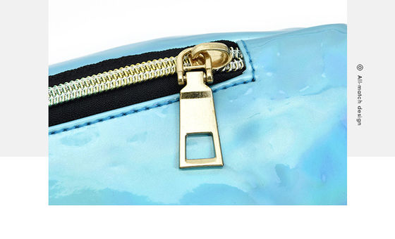Unisex Holográfico Fanny Pack con cinturón ajustable para fiesta de viaje del festival Rave