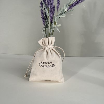 Bolso de compras de lienzo de algodón reutilizable con color personalizado