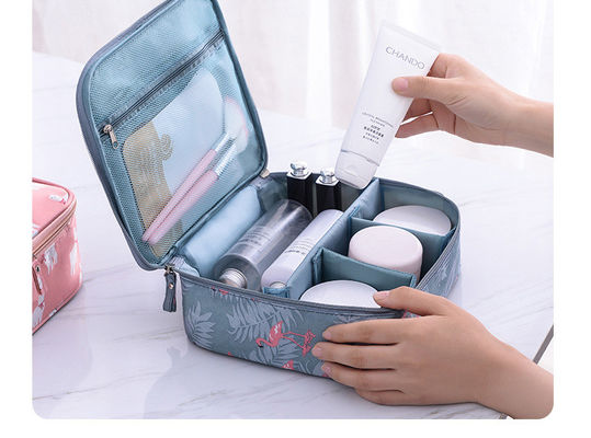 Bolso de maquillaje para mujeres organizador con estilo de moda