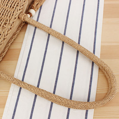 Color personalizado Moda de verano Bolso de playa Mujer Dama de paja Mensajero Bolsas de bolso Bolsas de hombro Bolsas de mano