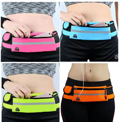 Neoprene de exterior impermeable para senderismo Ciclismo Cinturón de correr Bolsa de cintura Color personalizado