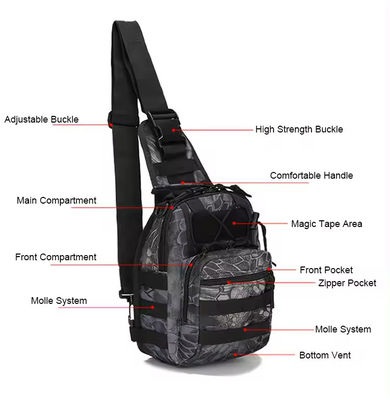 Mejora tu equipo al aire libre con nuestro bolso táctico para hombres listo para todas las estaciones