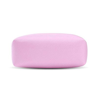 Maquillaje Bolsa cosmética no tejida Bolsa de cremallera duradera Lavable Eco amigable Rosa OEM / ODM