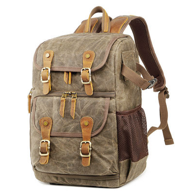 Bolsa de cámara de logotipo personalizada ecológica Mochila para réflex digital y portátil en color personalizado