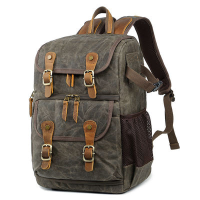 Bolsa de cámara de logotipo personalizada ecológica Mochila para réflex digital y portátil en color personalizado