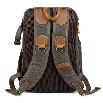 Bolsa de cámara de logotipo personalizada ecológica Mochila para réflex digital y portátil en color personalizado