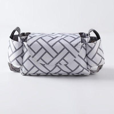 Bolso de pañal diario práctico Bolso colgante con huellas de animales y gran almacenamiento