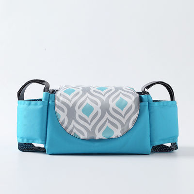 Bolso de pañal diario práctico Bolso colgante con huellas de animales y gran almacenamiento
