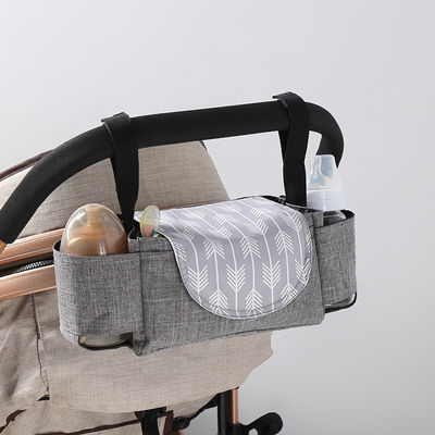 Bolso de pañal diario práctico Bolso colgante con huellas de animales y gran almacenamiento