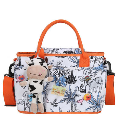 Bolso de pañales multifuncional para mamá o papá Tipo de patrón sólido y color personalizado