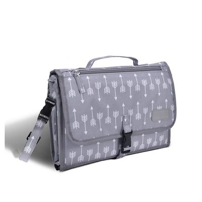 Bolso de pañales de bebé de color personalizado Bolsas de pañales de moda bolsas de pañales húmedas con patrón sólido
