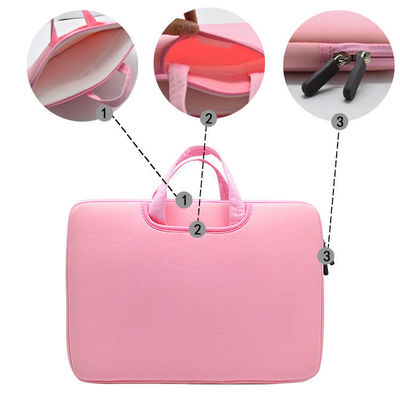 Bolsas personalizadas de portátil de neopreno azul cielo para 12 13 15 pulgadas buen material de China