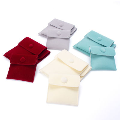 OEM/ODM aceptable bolsas de joyería de microfibra bolsas de pendientes con logotipo personalizado para recién llegados