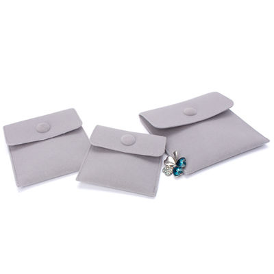 OEM/ODM aceptable bolsas de joyería de microfibra bolsas de pendientes con logotipo personalizado para recién llegados