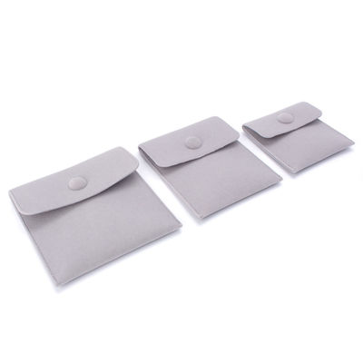 OEM/ODM aceptable bolsas de joyería de microfibra bolsas de pendientes con logotipo personalizado para recién llegados