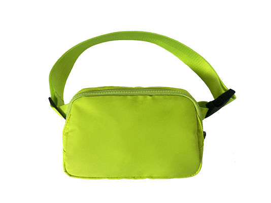 2024 Cinturón de nylon para mujeres Bolso de cintura de cuerpo cruzado para perros Bolso de trasero y ejercicio deportivo