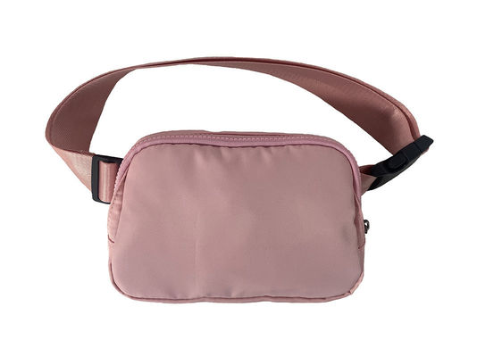 2024 Cinturón de nylon para mujeres Bolso de cintura de cuerpo cruzado para perros Bolso de trasero y ejercicio deportivo
