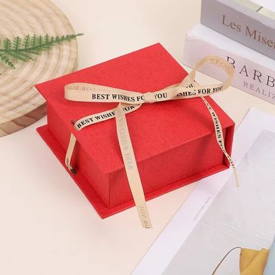 Envasado de joyas de color personalizado caja de papel de regalo corredera para maquillaje cosmético