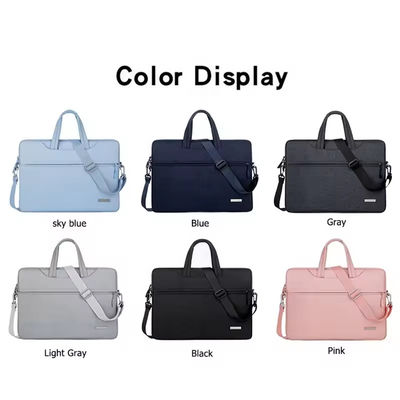 Bolso portátil de 13-16 pulgadas personalizado de color portátil de mensajería para el trabajo y los viajes