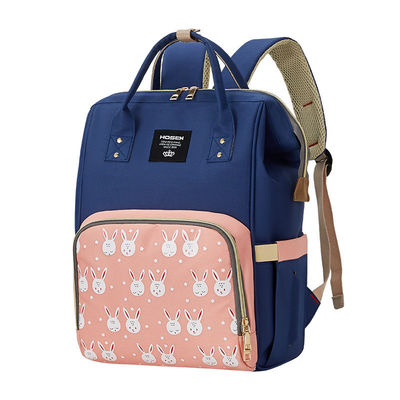 Mochila de estilo conveniente Mochila de bebé con bolso de pañal de mamá con material resistente al agua