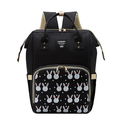 Mochila de estilo conveniente Mochila de bebé con bolso de pañal de mamá con material resistente al agua