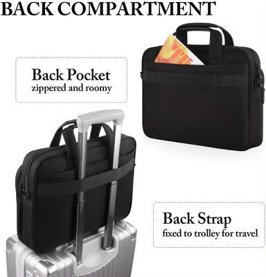 Bolso suave personalizado de hombre Bolso de mensajero para oficina de negocios Abogado