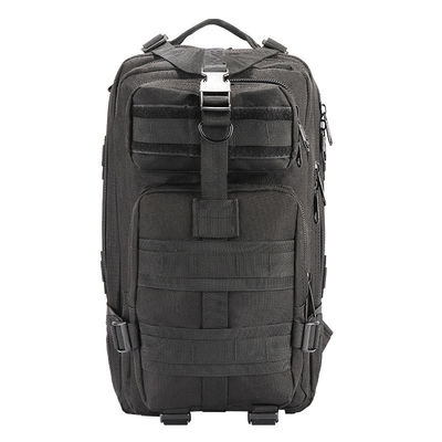 Mochila táctica de 30L de nylon con bolsillo de cremallera interior y cinturón de hombro arqueado