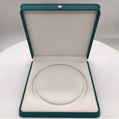 Revestimiento de joyería con caja de anillo de luz LED personalizada y diseño de bolsa