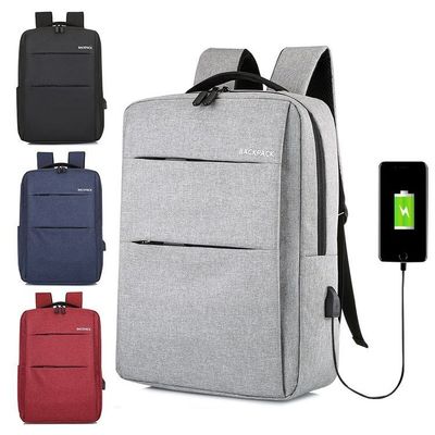 2024 Logotipo personalizado Mochila hombre impermeable Mochila deportiva antirrobo Bolsa de toque personalizada