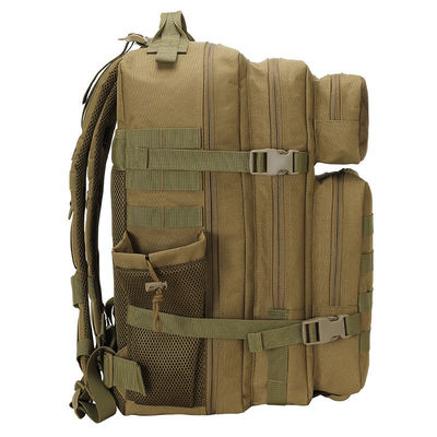 Mochila de supervivencia táctica grande para la vida diaria y función de compartimiento interior
