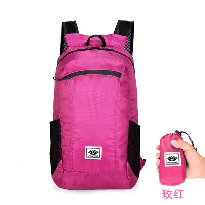 Cerradura de cuerdas Mochila ligera impermeable para hombres y mujeres Viajes de senderismo