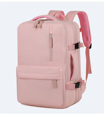 OEM/ODM acepta mochila portátil de viaje funcional con carga USB
