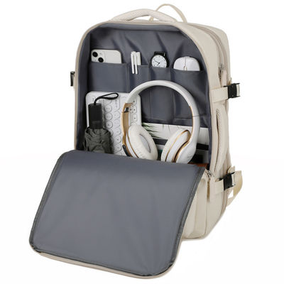 OEM/ODM acepta mochila portátil de viaje funcional con carga USB