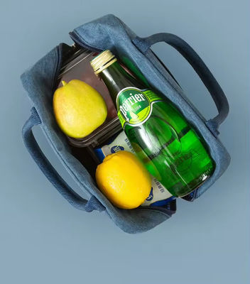 Acceptable OEM/ODM bolsa de refrigeración aislada de papel de aluminio resistente al agua para la caja de comida para llevar