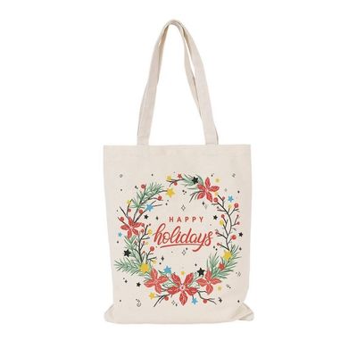 Impresiones de cartas sencillas de gran capacidad Bolsas de lona para mujeres Bolsas de mano de viaje de viaje