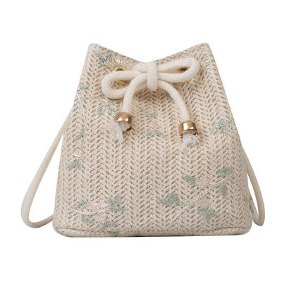 Bolso de paja con hombro cruzado en color personalizado para los amantes de la moda