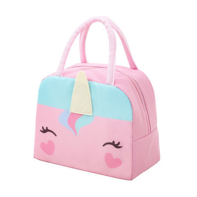 Logotipo personalizado Caja de comida térmica aislada portátil para mujeres Niñas Niños Niños