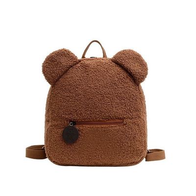 OEM/ODM Acceptable Bolsa de moda Bolsas de mochila para la escuela Bolsas de mochila de peluche impermeable para niños