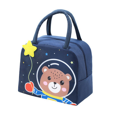 Logotipo personalizado Caja de comida térmica aislada portátil para mujeres Niñas Niños Niños