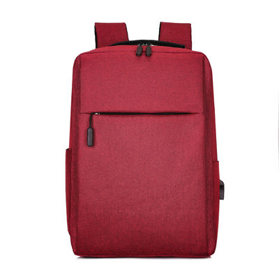 Logotipo personalizado negro Unisex Ergonómica Anti robo Mochilas portátiles de nylon inteligentes con USB