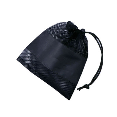 Bolsa de arrastre de malla para el embalaje Bolsa de malla Almacén pequeño con logotipo personalizado aceptado