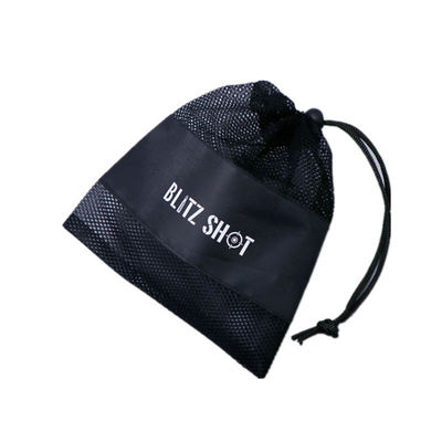 Bolsa de arrastre de malla para el embalaje Bolsa de malla Almacén pequeño con logotipo personalizado aceptado
