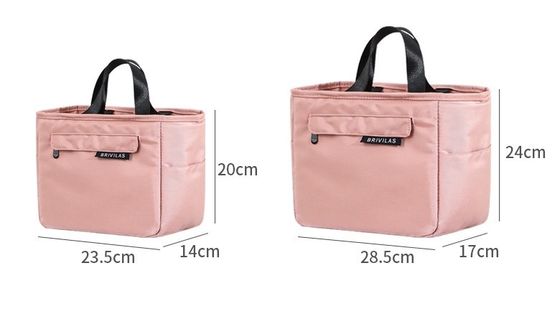 Bolsa Bento de Nylon a medida aislada de alta clase con interior de película de aluminio resistente al agua