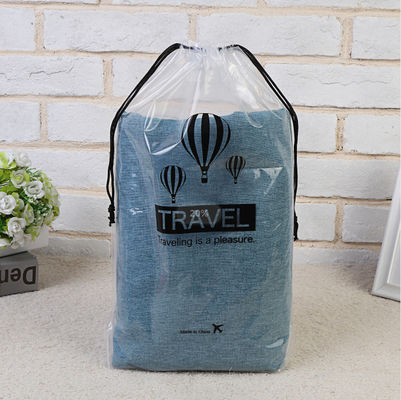 Logotipo personalizado Impreso Borsa de dibujo para maquillaje y embalaje de regalos Lo más moderno