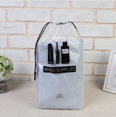 Logotipo personalizado Impreso Borsa de dibujo para maquillaje y embalaje de regalos Lo más moderno