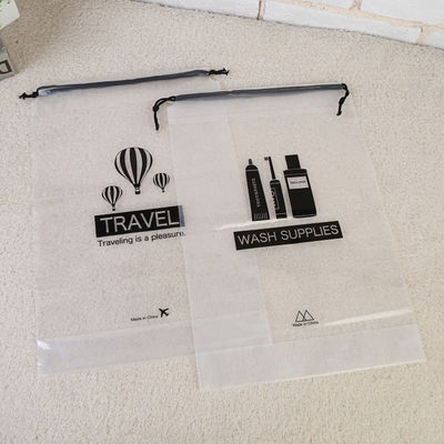 Logotipo personalizado Impreso Borsa de dibujo para maquillaje y embalaje de regalos Lo más moderno