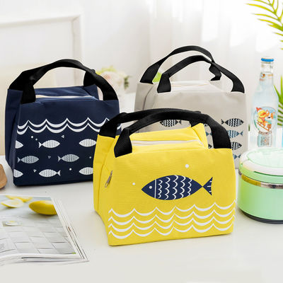 Bolsa de comida con enfriador térmico para niños Bolsa de comida aislada a color personalizada
