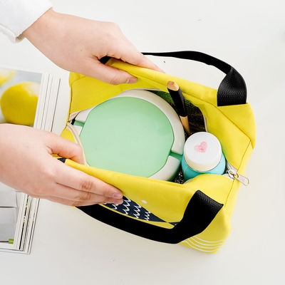Bolsa de comida con enfriador térmico para niños Bolsa de comida aislada a color personalizada