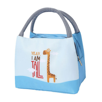 Bolso de comida aislado portátil para mujeres bolso más fresco niños caja de almuerzo con color personalizado