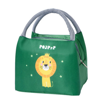 Bolso de comida aislado portátil para mujeres bolso más fresco niños caja de almuerzo con color personalizado